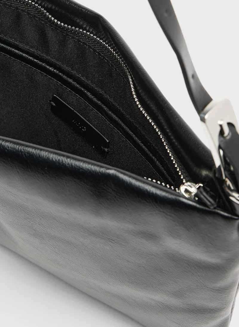 MANGO Faux Leather Handbag