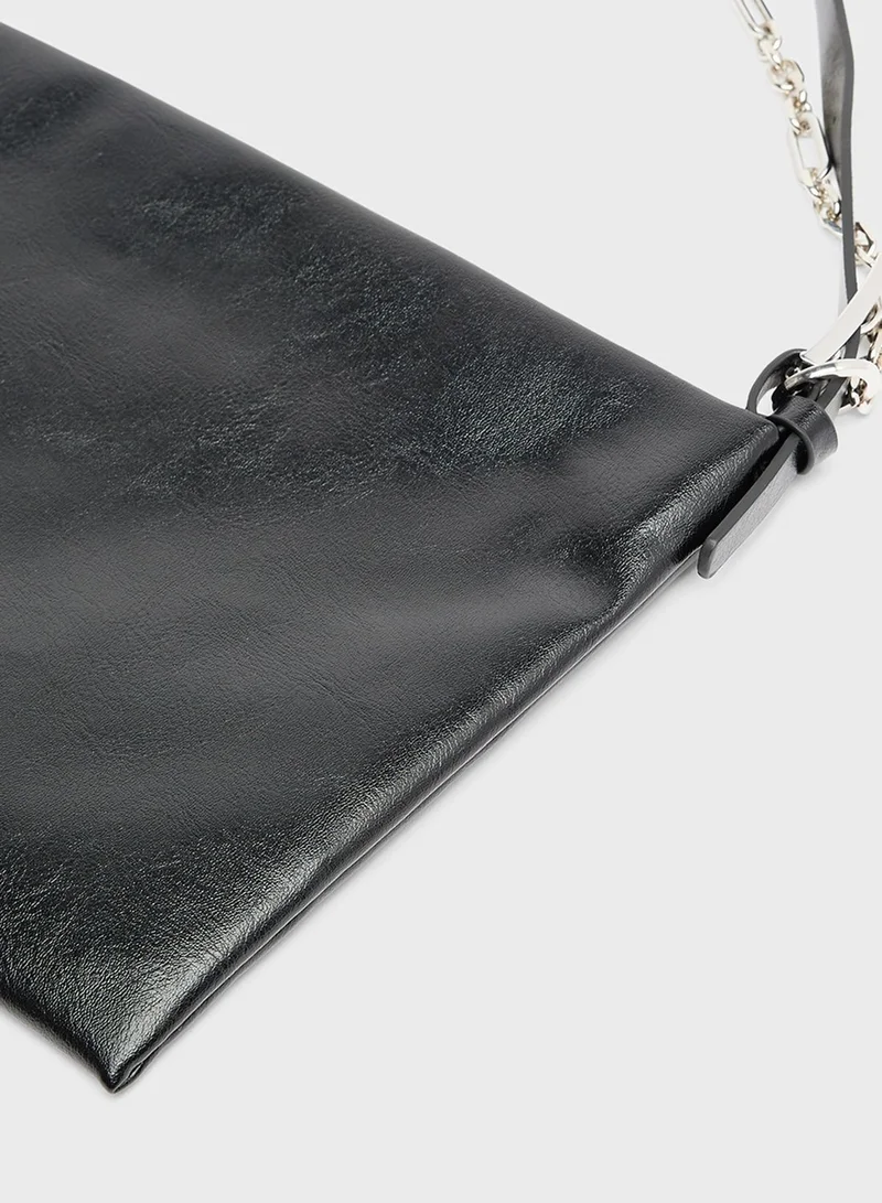 MANGO Faux Leather Handbag