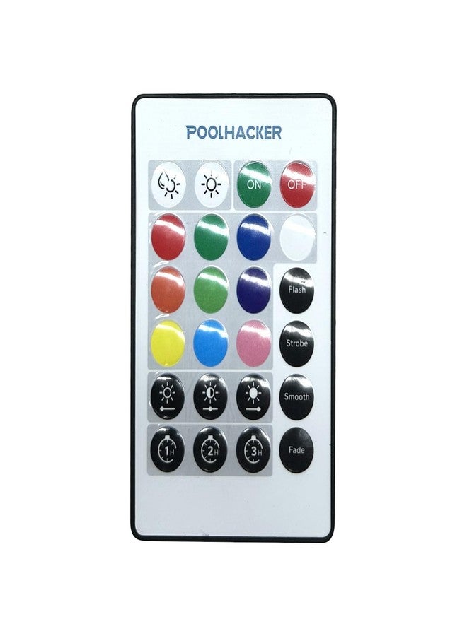 PoolHacker Remote Control for Poolside Solar Lights, Solar Pool Fountain Light