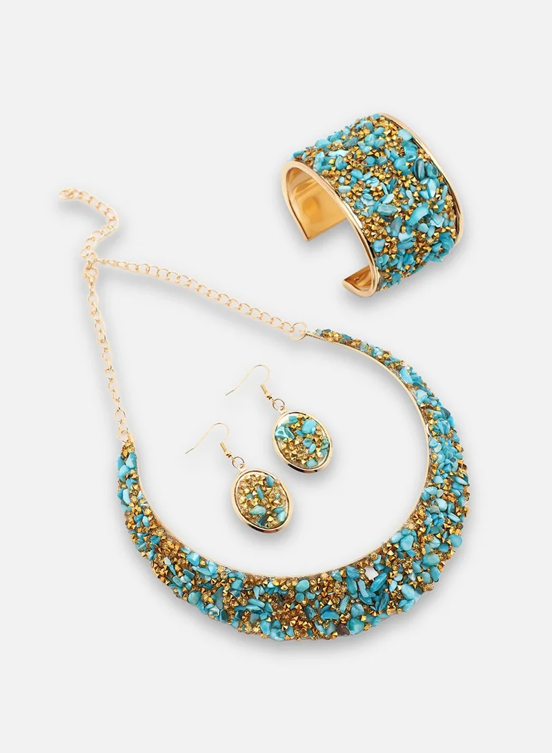 SOHI Party Artificial Jewellery Set