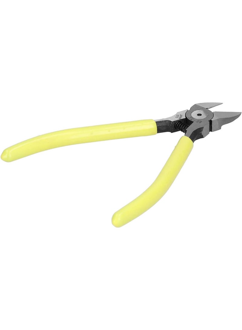 GGOOT Wire Cutter Diagonal Pliers High Carbon Steel Cutting Nippers Hardware Tools for Copper Cable Below 0.5mm (6-inch SK-22) - Image 5