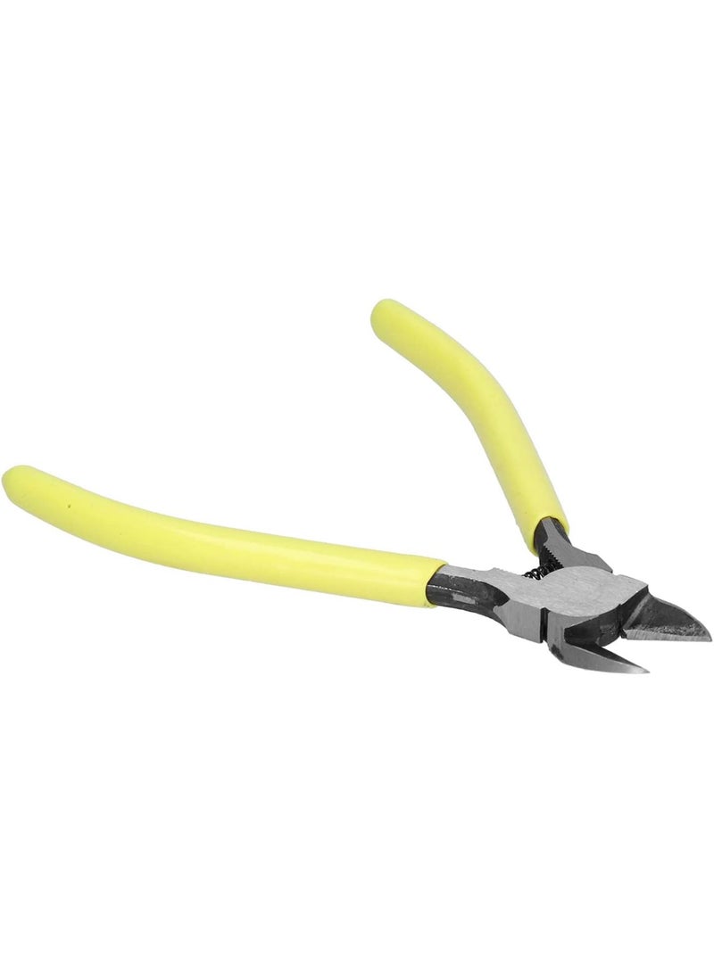 GGOOT Wire Cutter Diagonal Pliers High Carbon Steel Cutting Nippers Hardware Tools for Copper Cable Below 0.5mm (6-inch SK-22) - Image 3