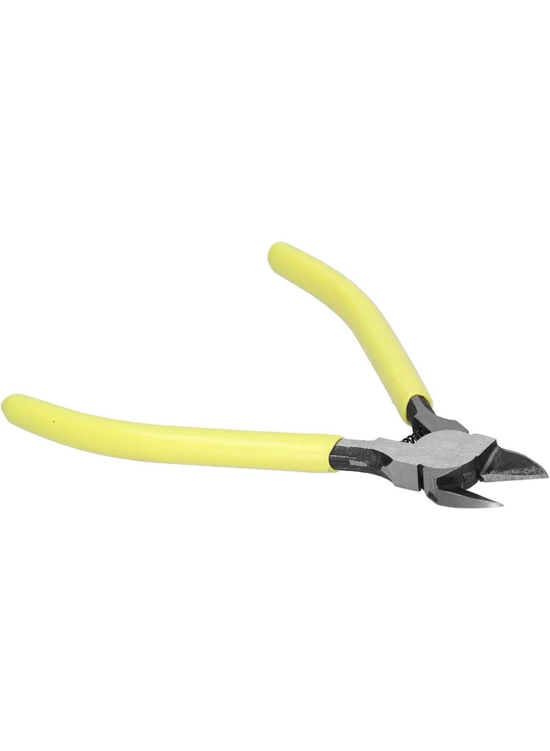 GGOOT Wire Cutter Diagonal Pliers High Carbon Steel Cutting Nippers Hardware Tools for Copper Cable Below 0.5mm (6-inch SK-22) - Image 4