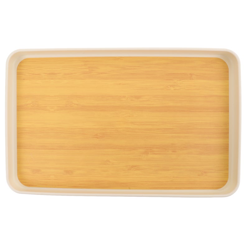 Multi-function Serving Tray Convenient Dessert Tray Desktop Fruit Plate Tea Cup Supply - Image 1