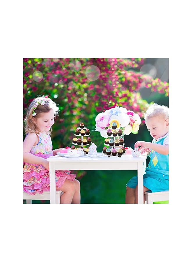 S-TOP 900 Pieces Mini Cupcake Liners, Brown Mini Muffin Liners Baking Cups Liners for Baking Chocolate Baking Paper Cups Cupcake Wrappers - Image 3