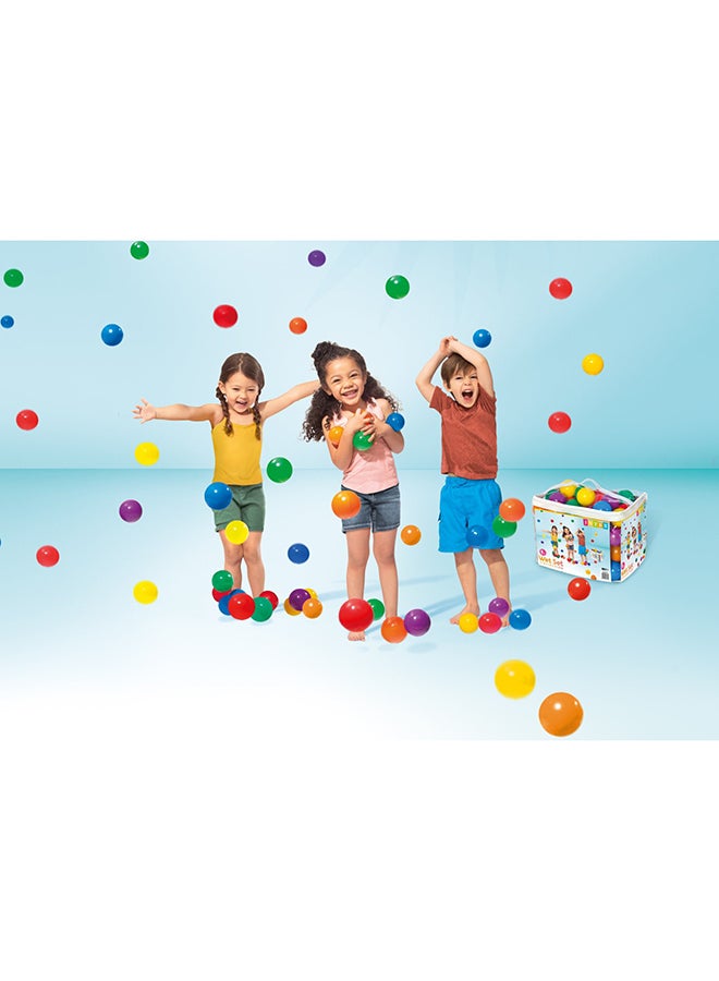 INTEX 100-Piece Fun Ballz, 8 cm - Assortment - Image 4
