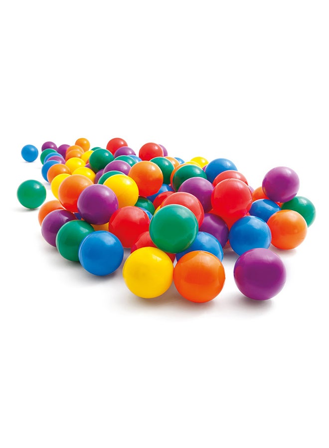 INTEX 100-Piece Fun Ballz, 8 cm - Assortment - Image 1