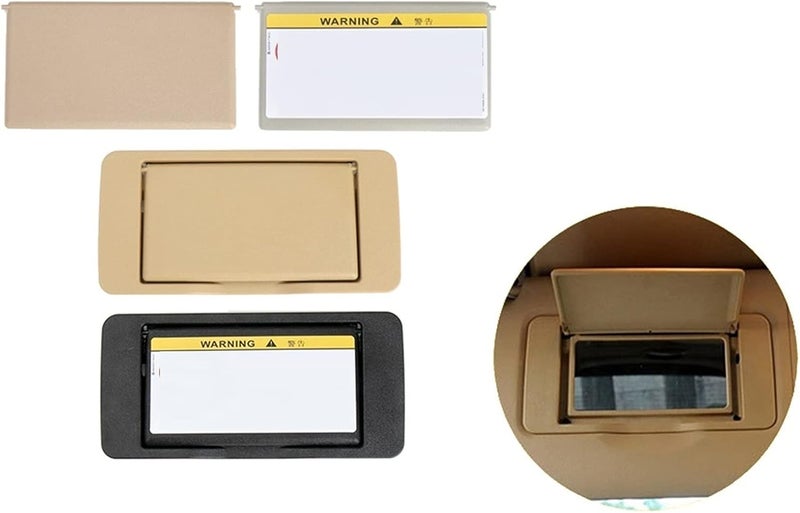 QASULER Car Sun Visor Replacement for Mercedes-Benz C Class W203 - Image 4