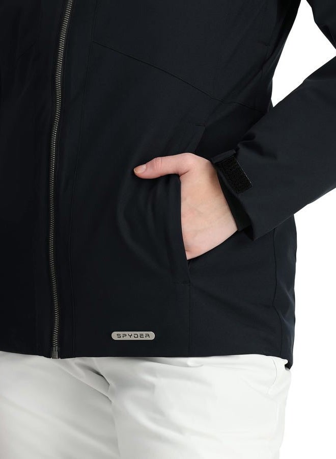 Spyder Women's Standard Skyline Jacket, Black - Image 5