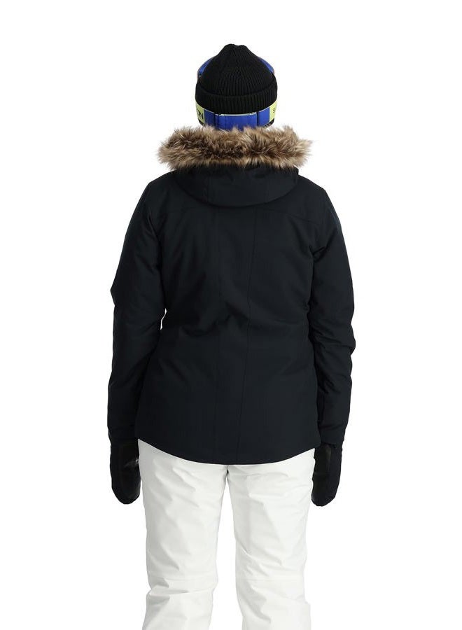 Spyder Women's Standard Skyline Jacket, Black - Image 2
