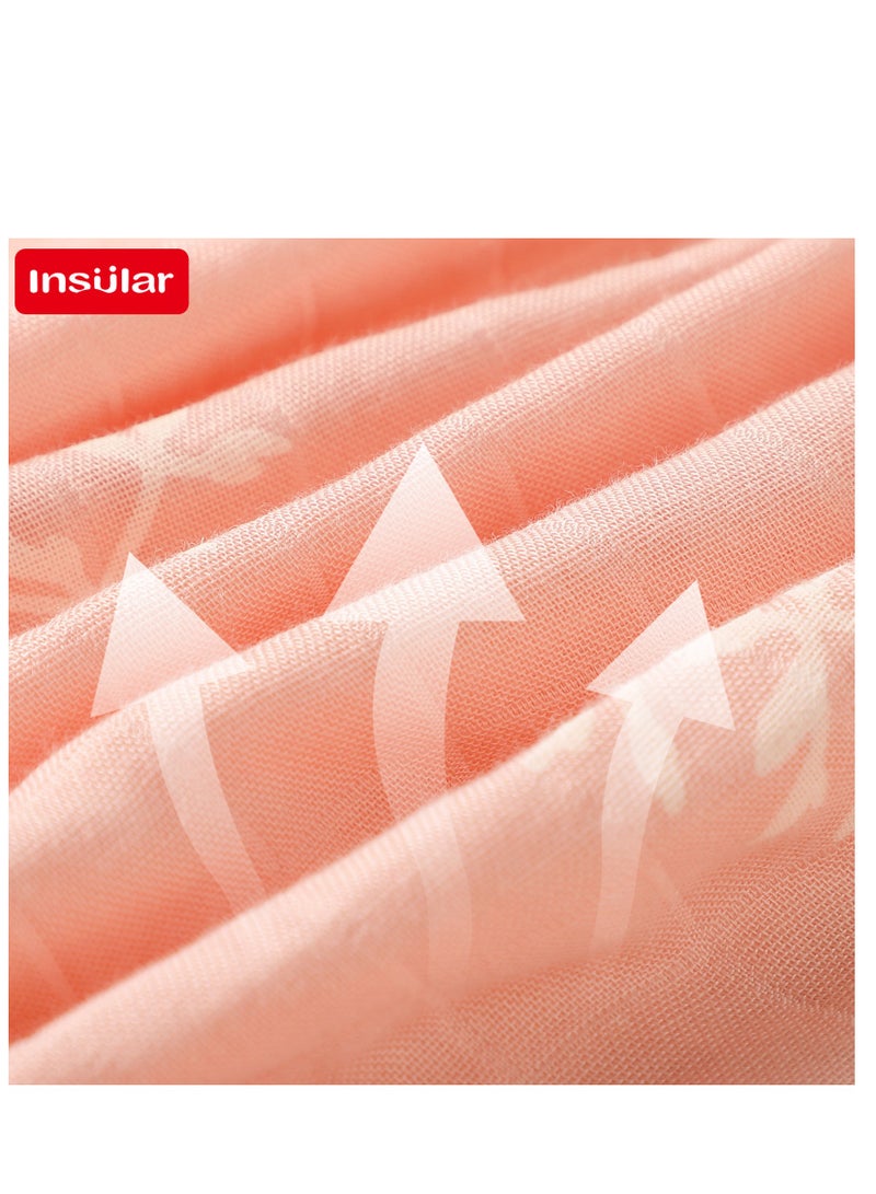 insular Cotton Nursing Cover for Breastfeeding, 360° Coverage, Breathable and Portable, Duck Pattern, Privacy Breast Feeding Cover for Baby 120*85cm - Image 2