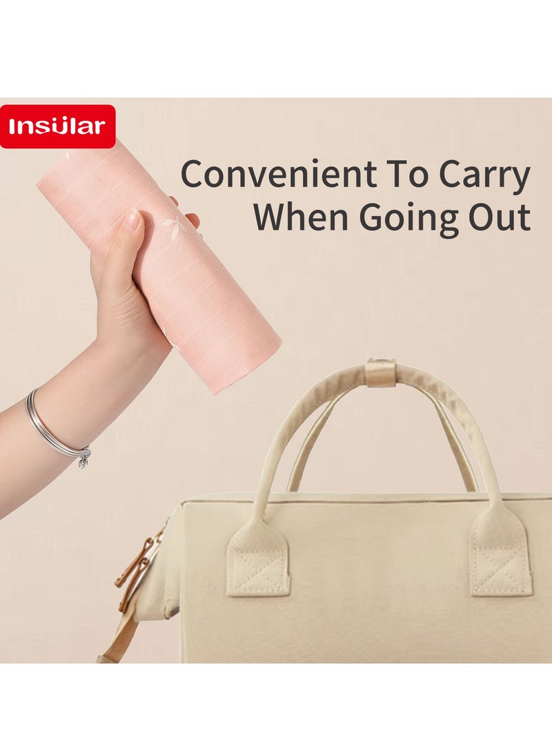 insular Cotton Nursing Cover for Breastfeeding, 360° Coverage, Breathable and Portable, Duck Pattern, Privacy Breast Feeding Cover for Baby 120*85cm - Image 3