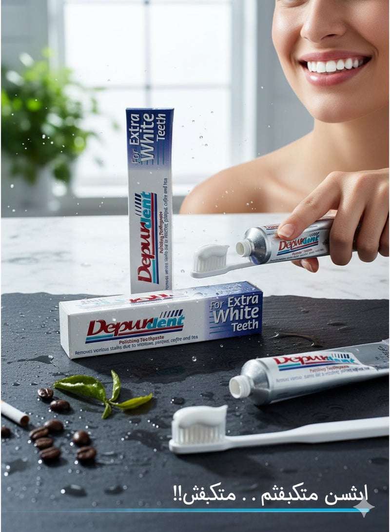 ديبيورادنت معجون تلميع الأسنان 25 مل – تبييض متطور وتنظيف عميق لأسنان ناصعة وصحية - Image 2