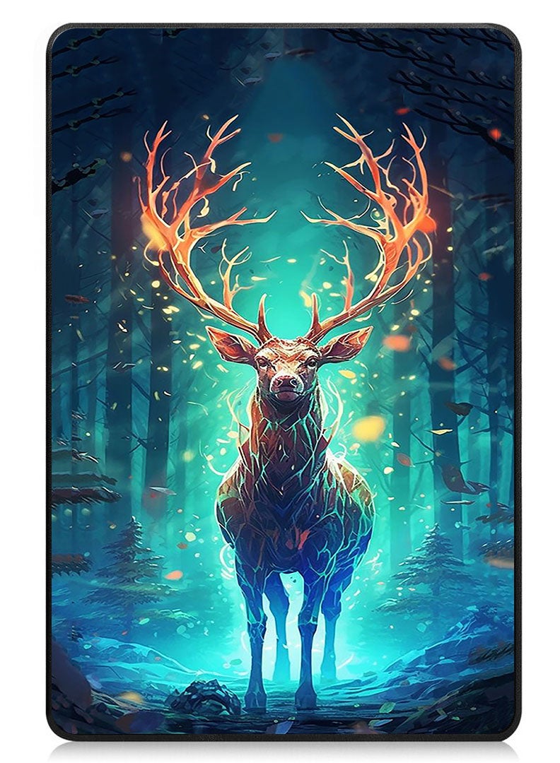 Theodor Protective Flip Case For Samsung Galaxy Tab S6 Lite 10.4 Inch 2024/2022/2020, With Trifold Stand Auto Wake Sleep Shockproof Cover Deer 5 - Image 1