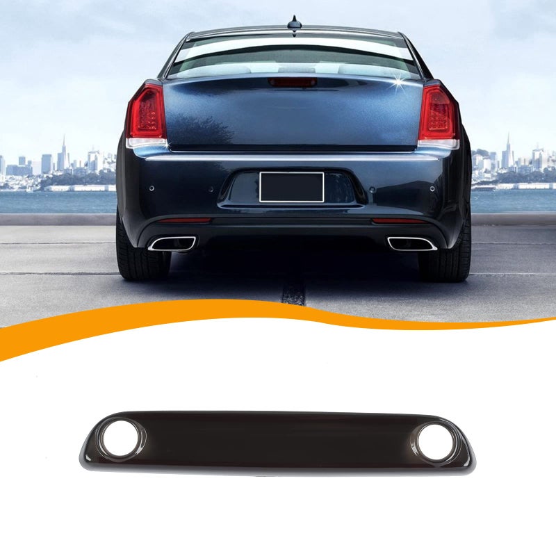 Hoolcar غطاء زينة ضوء الفرامل العلوي الخلفي من هولكار، ملحقات خارجية متوافقة مع كرايسلر 300 من 2018-2022، أسود مدخن - Image 1