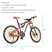 Ailejia Alloy Mountain Finger MTB Bike Downhill DH Downhill Bicycle Ornament Toy Mini DS Bicycle Racing Vehicles Toy Models Decoration Crafts for Home SOrange - Image 2