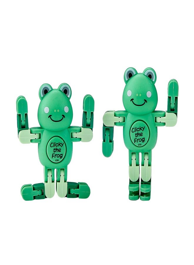 Rite Lite Passover Snap & Click Fidget Frogs Set of 2 - Pesach Seder Plague Passover Gifts Jewish Holiday Party Favors Home Decor Judaica Storytelling Fun & Educational Goodie Bag for Hours of Fun! - Image 2