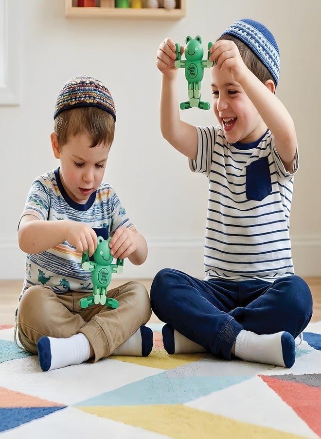 Rite Lite Passover Snap & Click Fidget Frogs Set of 2 - Pesach Seder Plague Passover Gifts Jewish Holiday Party Favors Home Decor Judaica Storytelling Fun & Educational Goodie Bag for Hours of Fun! - Image 3
