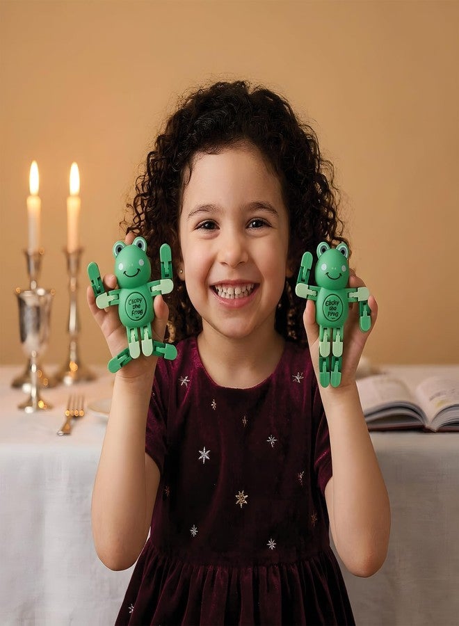 Rite Lite Passover Snap & Click Fidget Frogs Set of 2 - Pesach Seder Plague Passover Gifts Jewish Holiday Party Favors Home Decor Judaica Storytelling Fun & Educational Goodie Bag for Hours of Fun! - Image 4