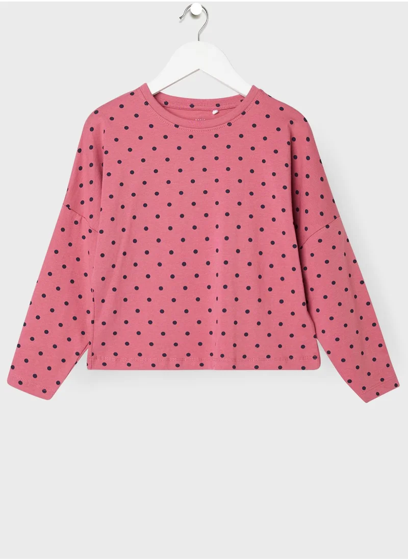 NAME IT Kids Polka Dot Top