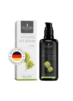 Eye Serum Under Eye Cream For Dark Circles And Puffiness Cooling Hydrating Under Eye Serum With Pure Fennel Extract Eye Cream Anti Aging To Moisturize & Depuff Zero Paraben Eye Gel By Vitavelle