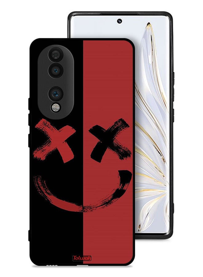 Tolwak Honor 70 Protective Case Cover Marshmallow Art Pattern - Image 1