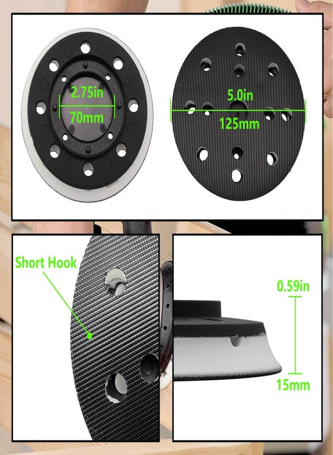 BSNOVT 492280 ETS 125 Eq Jetstream Sanding Pad Replacement,Soft,5 inches,8 Holes, Compatible with Festool ES 125,ETS125, ETSC 125,Pro 5 ltd Random Orbit Finish Sanders - Image 4