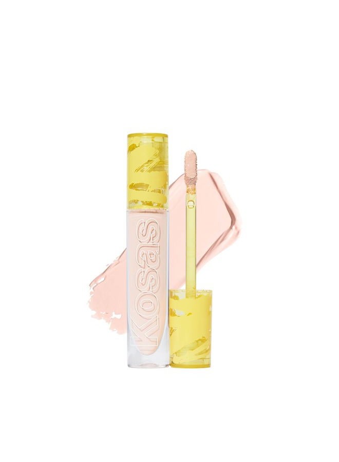 Kosas Revealer Concealer - Medium Coverage Makeup with Hyaluronic Acid, Conceals Dark Circles Under Eyes, Dark Spots and Blemishes + Brightens, Hydrates, Long-Lasting & Vegan, (Tone 2.6 C) - Image 1