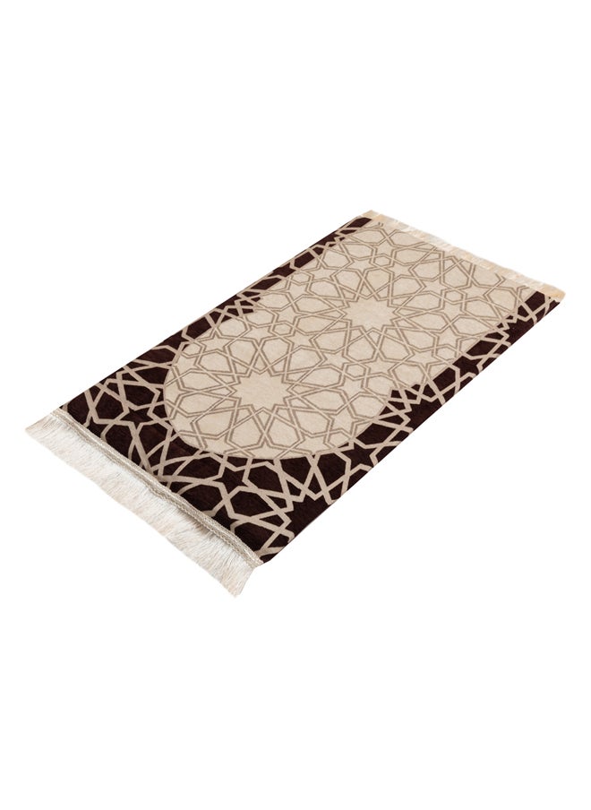 AL SANIDI Memori Foam Prayer Rug Comfortable Foam Prayer Rug Beige Size120*70*3 Cm  - Image 3