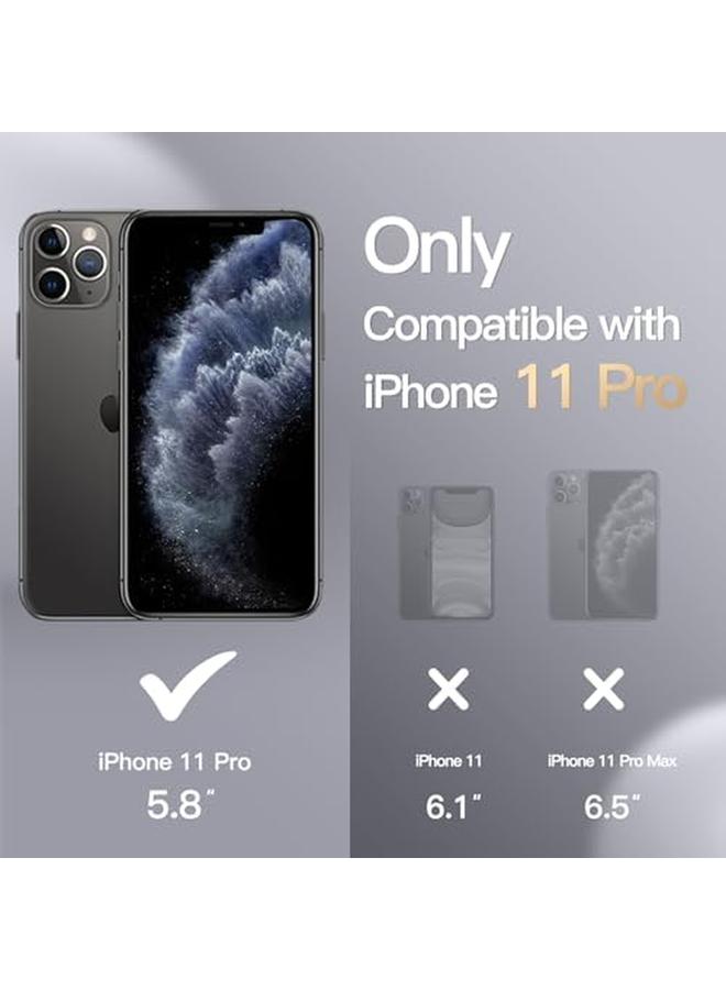 Jetech Silicone Case For Iphone 11 Pro 5.8 Inch Silky Soft Touch Full Body Protective Case Shockproof Cover With Microfiber Lining Black - Image 2