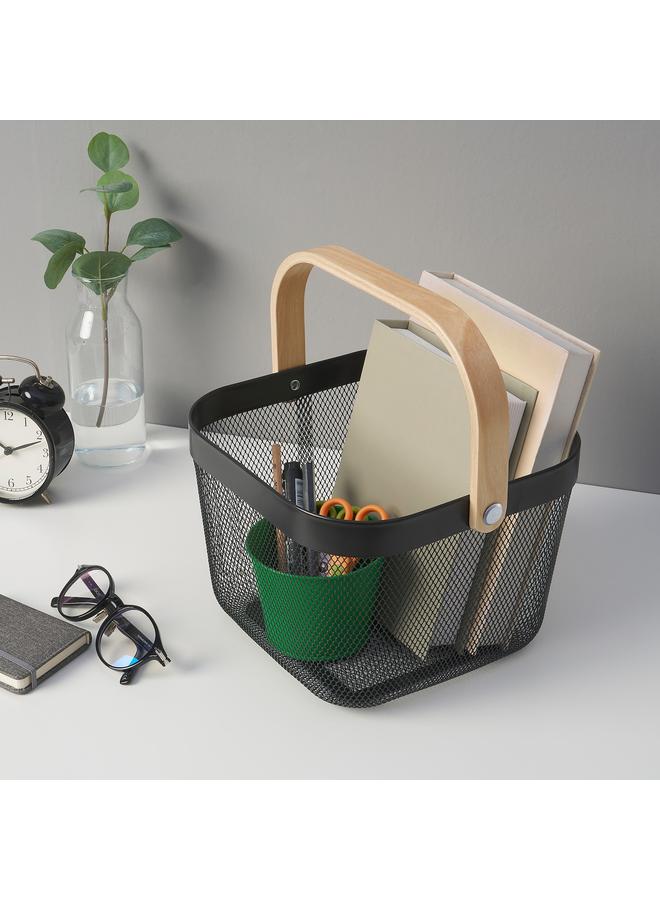 إيروريكس سلة، رمادي غامق، 25x26x18 سم - Image 3