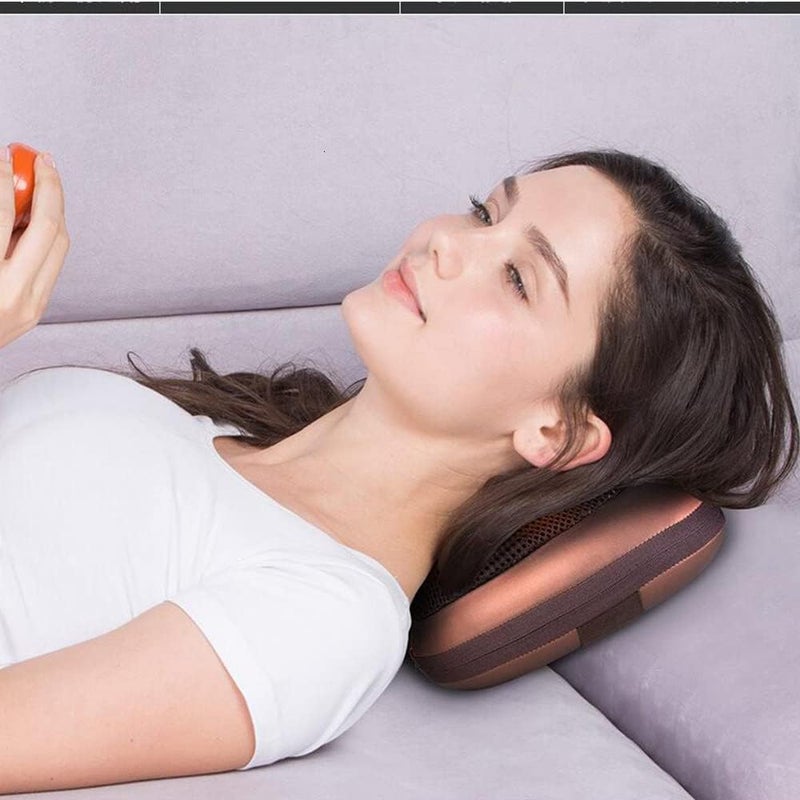Shiatsu Back and Neck Massager with Heat - Electric Deep Tissue Massage Pillow for Pain Relief - Image 2