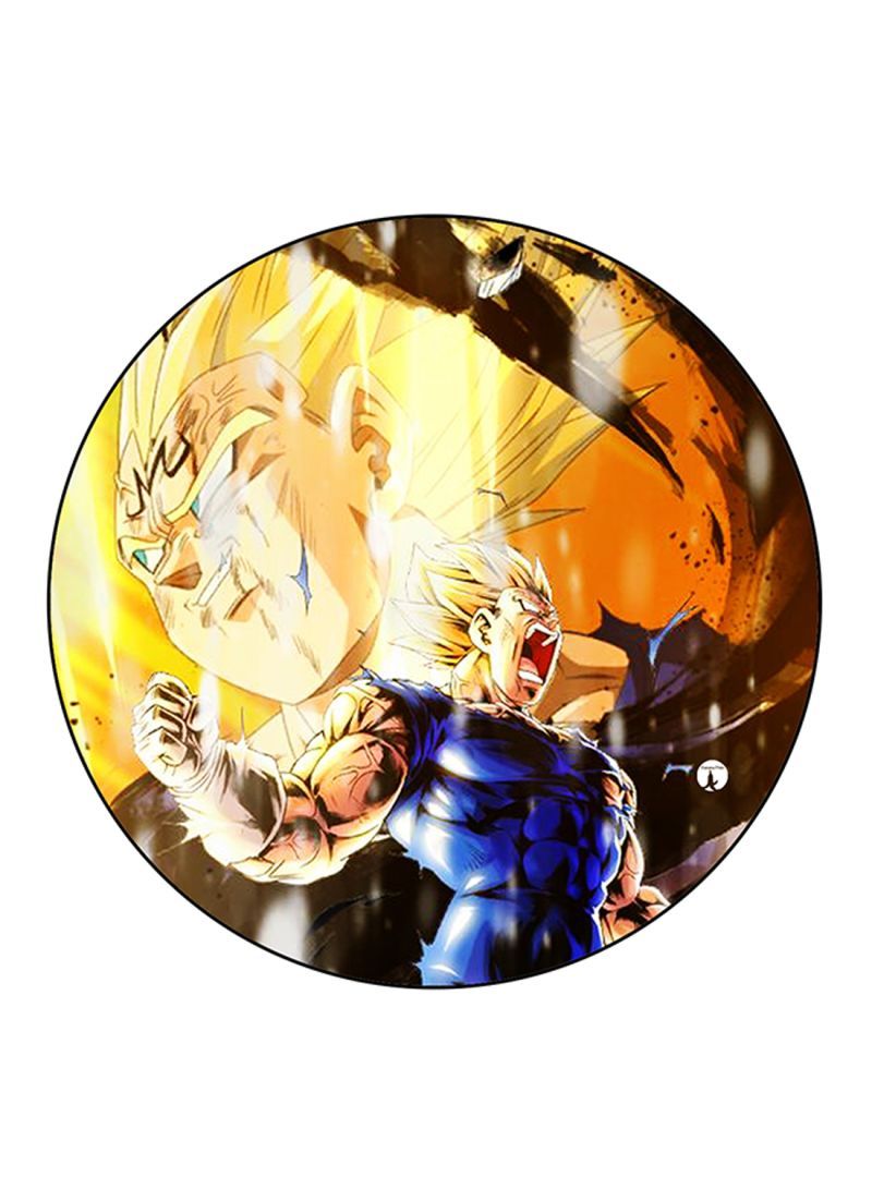 Anime Dragon Ball Printed Mouse Pad Multicolour