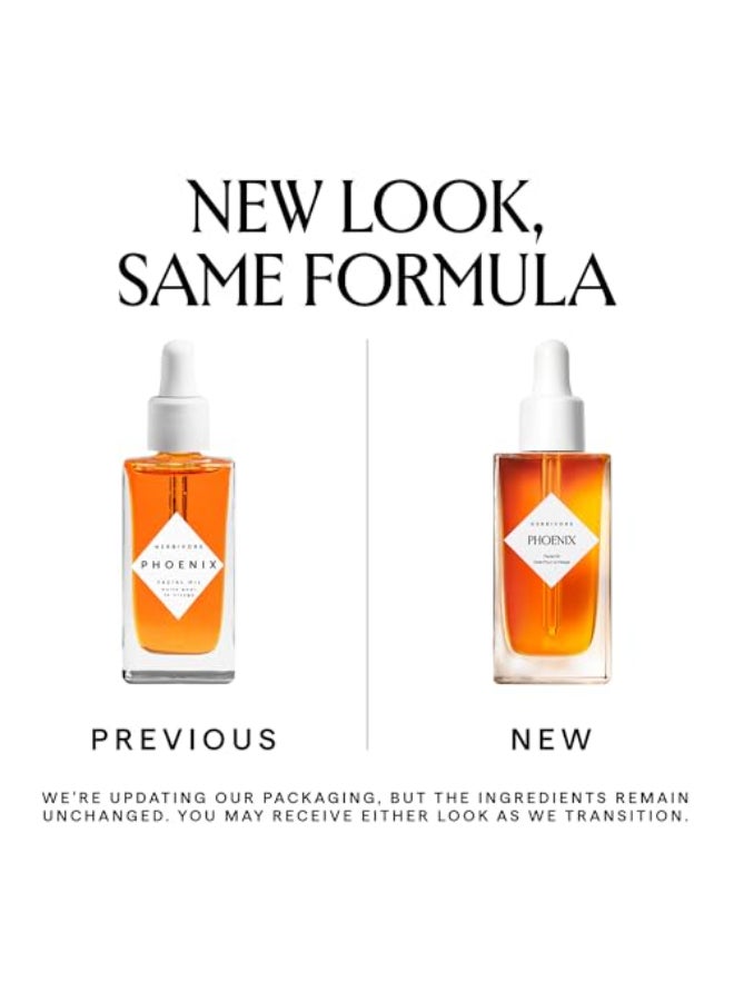 HERBIVORE Phoenix Facial Oil Deep Renewal AntiAging Face Oil with Rosehip CoQ10 Vitamin E Deeply Moisturizing for Dull Dry Skin Vegan 50 mL 17 oz - Image 4
