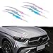 KEVWR 2PCS Reflective Monster Claw Stickerwith Scratch Marks Light Bumper Sticker Waterproof for Car Headlamp Motorbike Truck Decor - Image 2