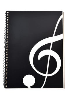 Music Notebook Blank Sheet Composition Manuscript Staff Paper Writing with 50 Pages