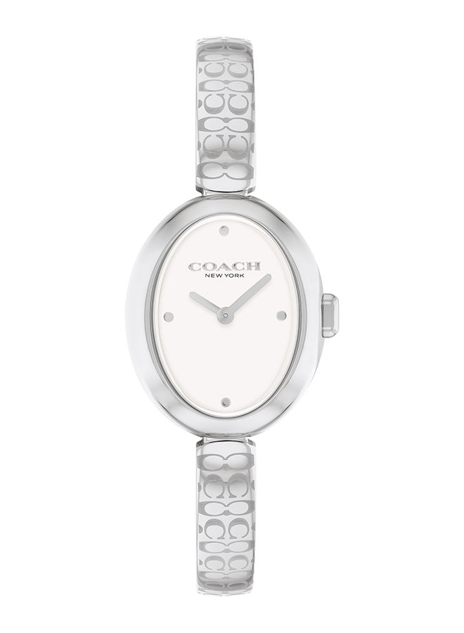 COACH COACH WATCHES OVAL ANALOG WOMEN'S WHITE CASE WATCH - 14504483 - Image 1