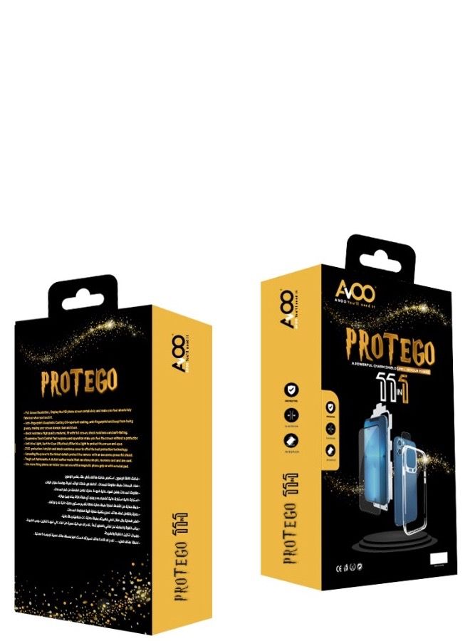 AVOO Protection Kit Protego 11 in 1 iPhone 11 Promax Transparent Screen Sticker Privacy Sticker And 9 More Items - Image 1