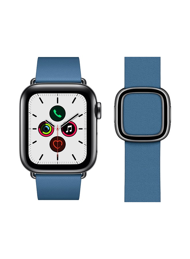 بيرفيي سوار أنيق لساعة أبل ووتش سيريس 5/4/3/2/1 أزرق كيب - Image 1