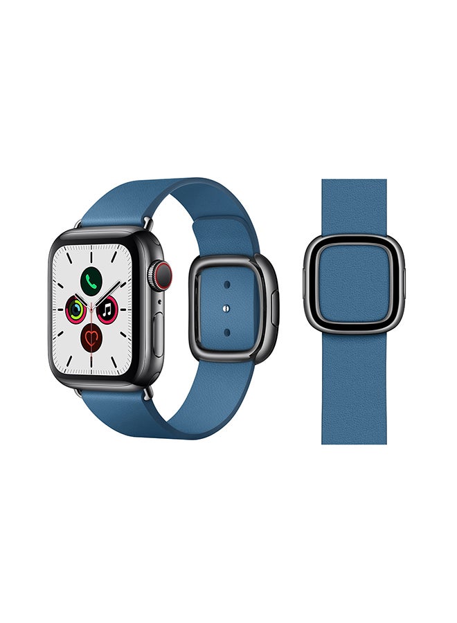 بيرفيي سوار أنيق لساعة أبل ووتش سيريس 5/4/3/2/1 أزرق كيب - Image 2