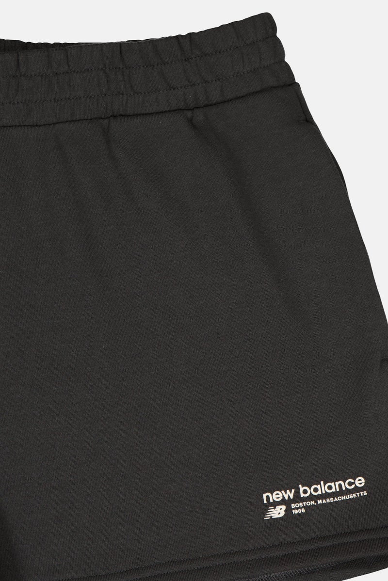 New Balance Women Athletic Fit Training Shorts, Dark Grey - Image 2