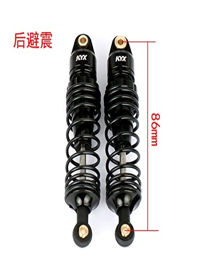 KYX Racing CNC Machined Aluminum Front Rear Suspension Ultra Shocks Upgrades Parts Accessories for RC Crawler Car Traxxas 1/10 Drag Slash 1967 C10 - Image 4