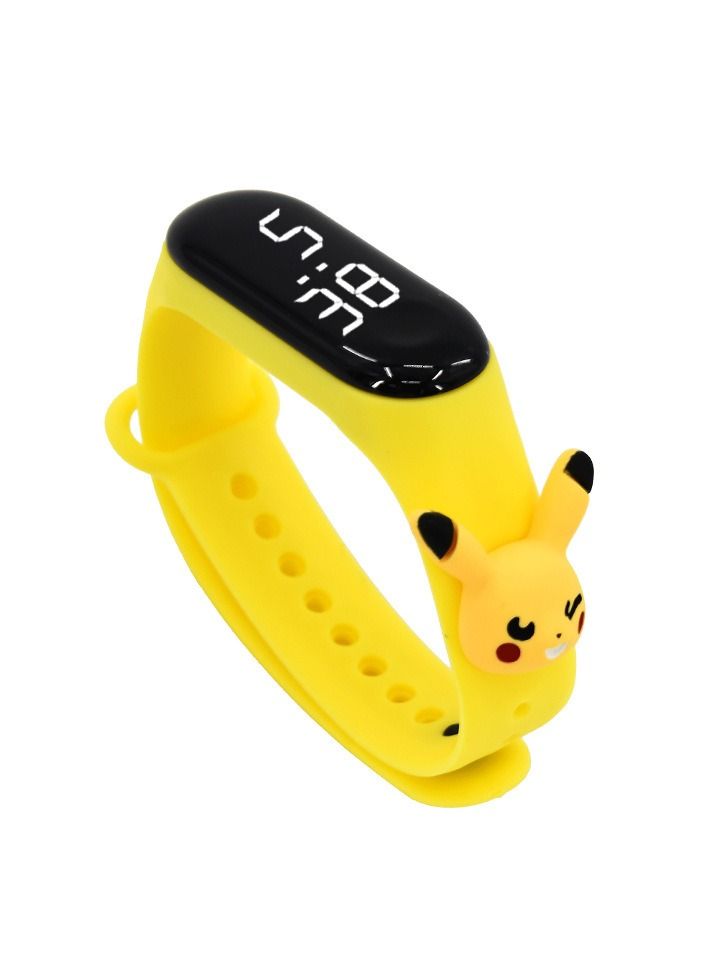NIBEMINENT Digital LED Watch for children 3-12 Years Old Kids Sports Waterproof Cartoon watches for boys and girls  - Image 1