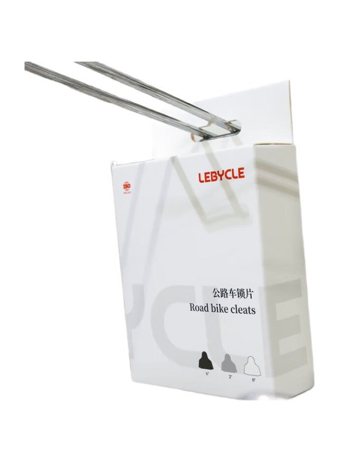 LeBycle Road Bike Lock Plate 6° Compatible With Shimano, Bicycle Self-Locking Pedal Lock - Image 3