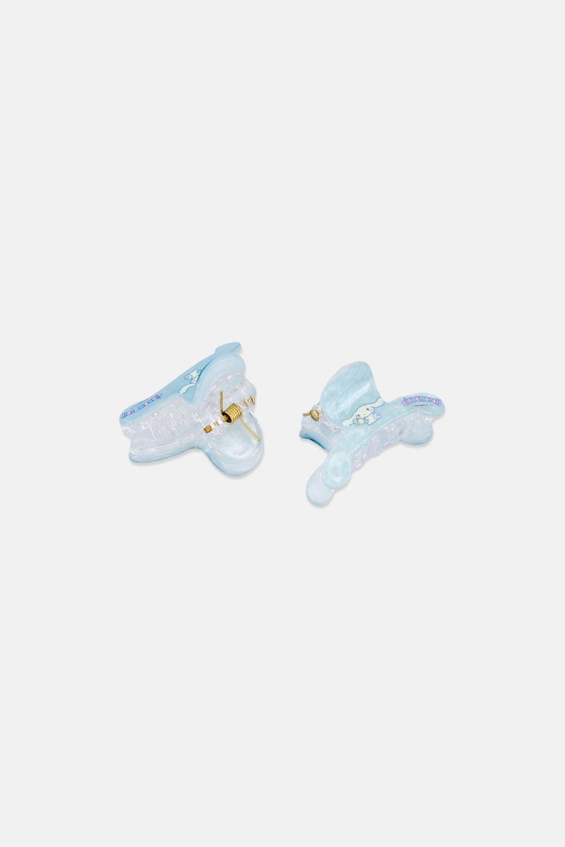 Cinnamoroll مشابك شعر للبنات للأطفال 2 قطعة، أزرق باهت - Image 3