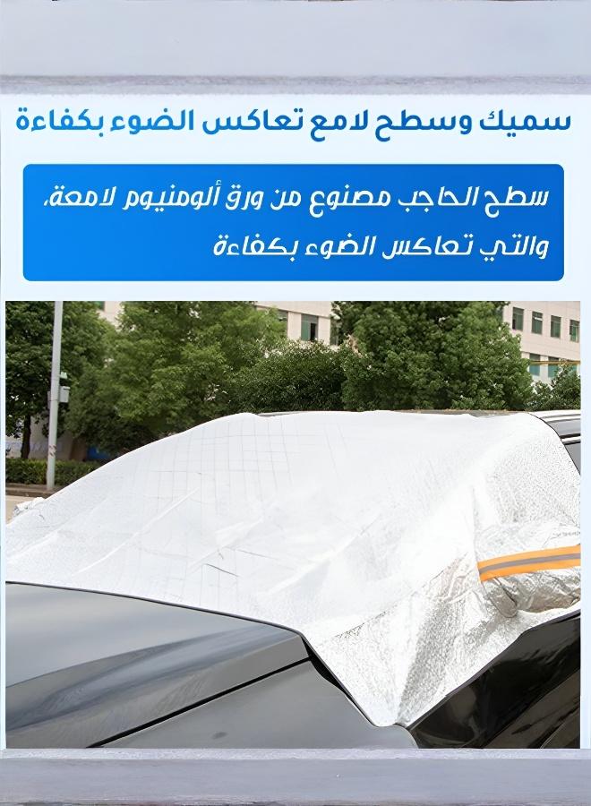 Thickened Car Windshield Sunshade and Snow Cover for Outdoor Use - Image 4