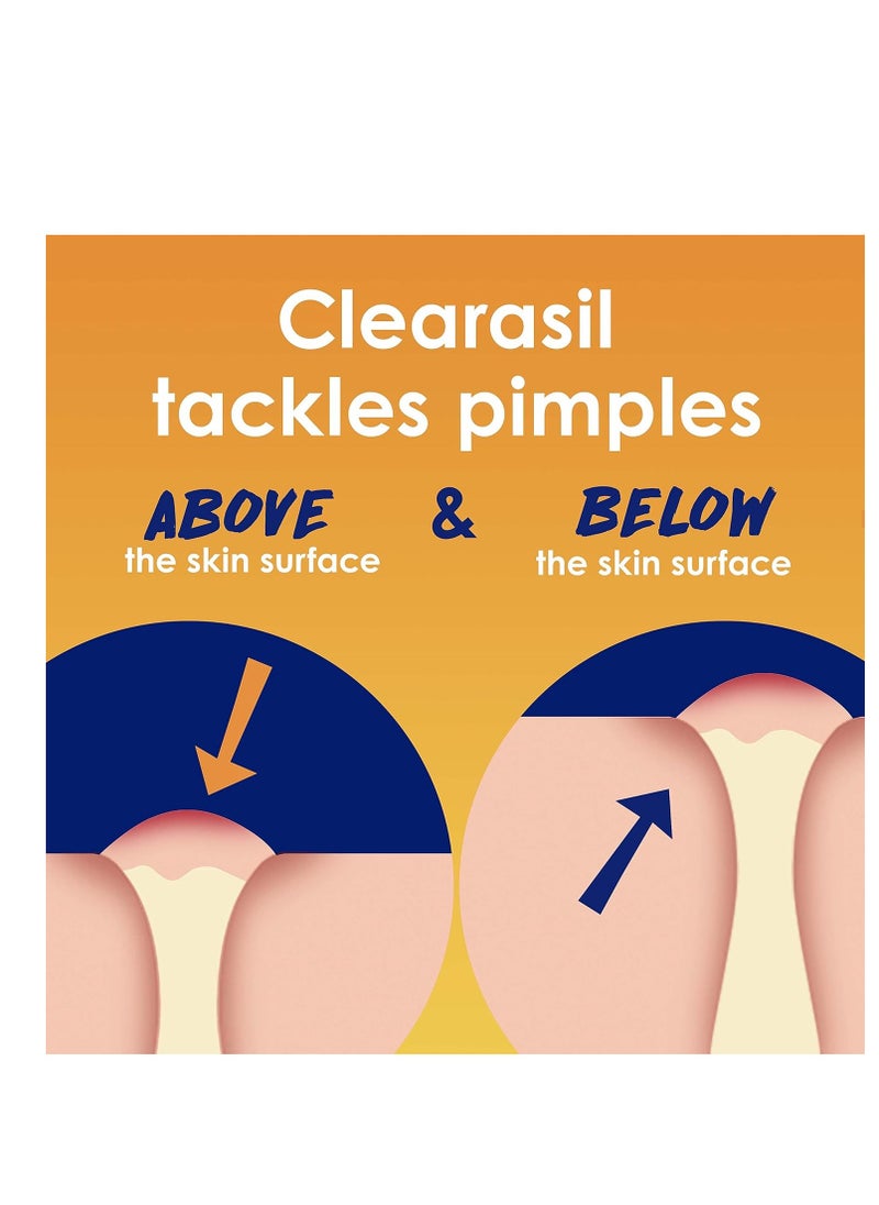 Clearasil - Clearasil Stubborn Acne Control 5in1 Spot Treatment Cream, Maximum Strenght with 10% Benzoyl Peroxide, Acne Medication, 1 oz - Image 1