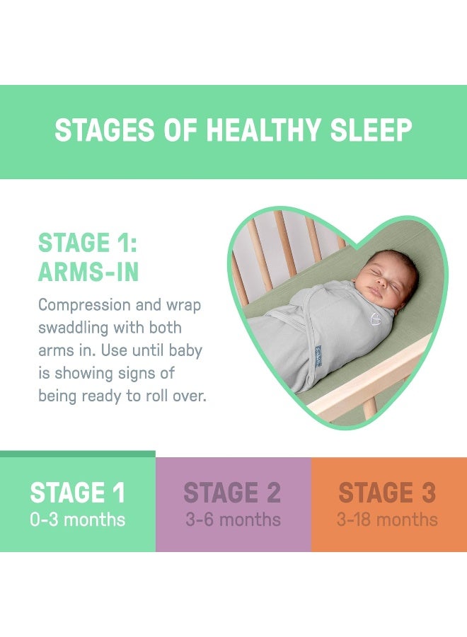 SwaddleMe Original Swaddle 3-PK, Newport Shores, Small - Image 5