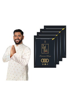 Zed Black Zed Black 3 in 1 Premium Dhoop Batti | Combo Assorted Dhoop - Pack of 4  - Image 2