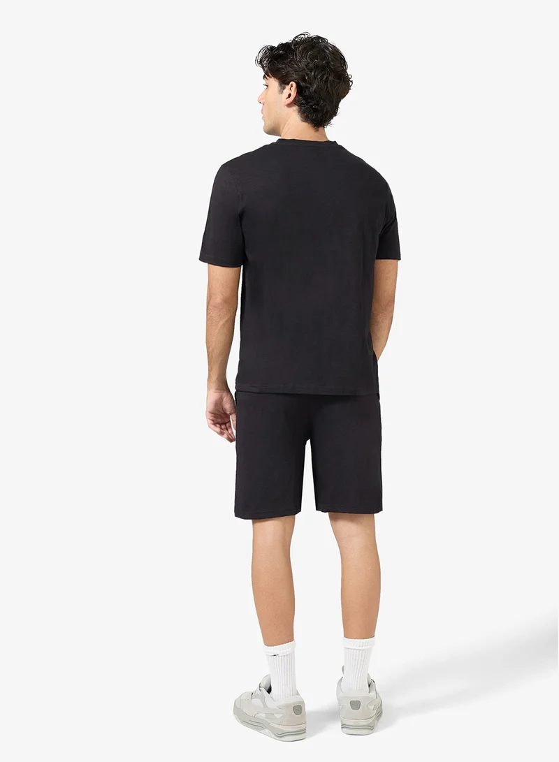 Seventy Five Basics T-Shirt & Shorts Set